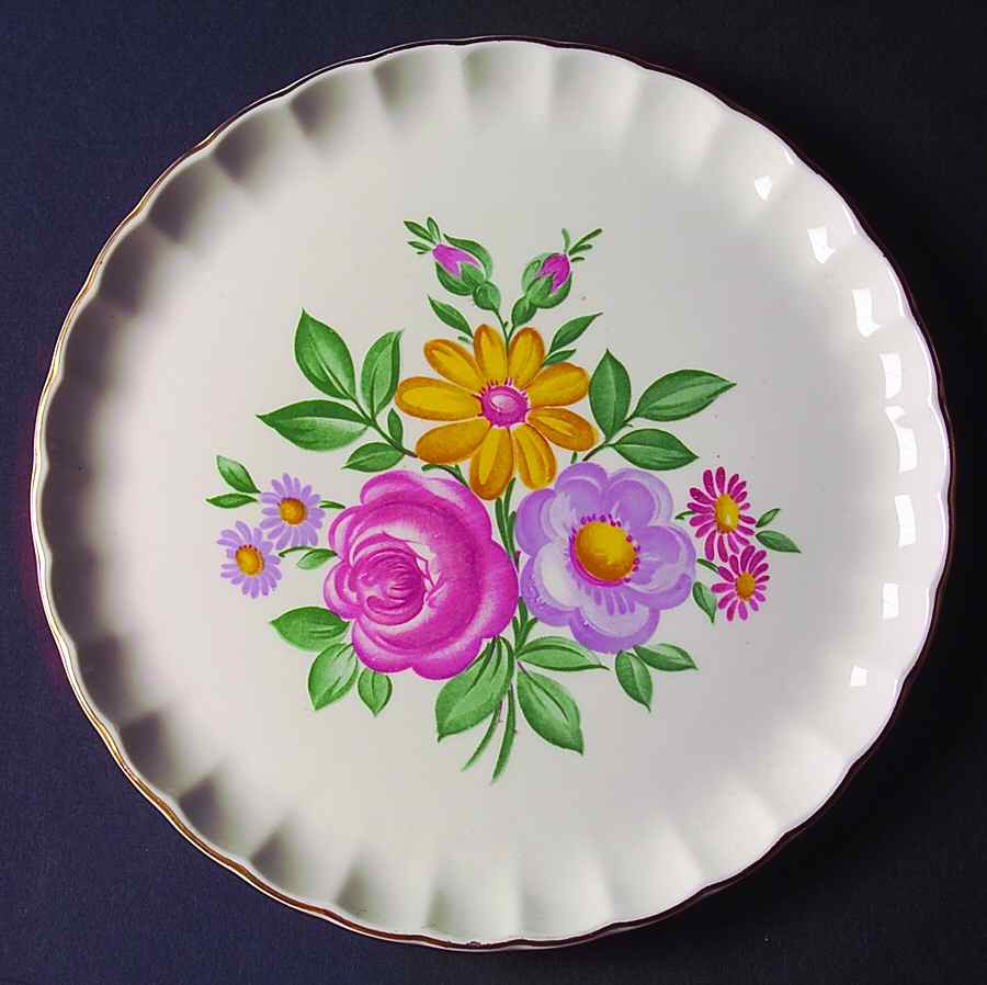 Romance Luncheon Plate by WS George-1