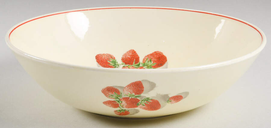 Shortcake 9" Round Vegetable Bowl by WS George-1