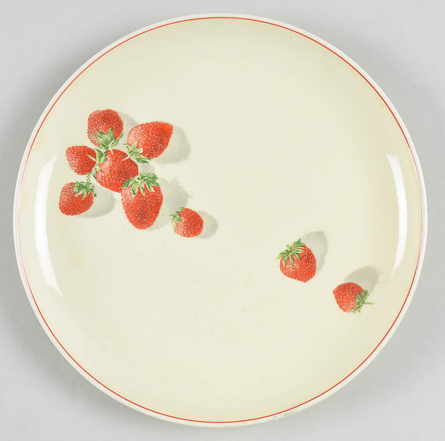 Shortcake Salad Plate by WS George-1