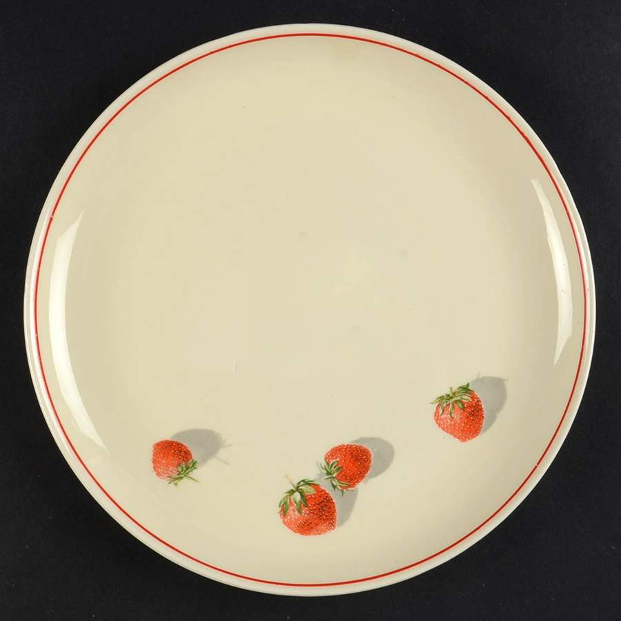 Shortcake Salad Plate by WS George-1