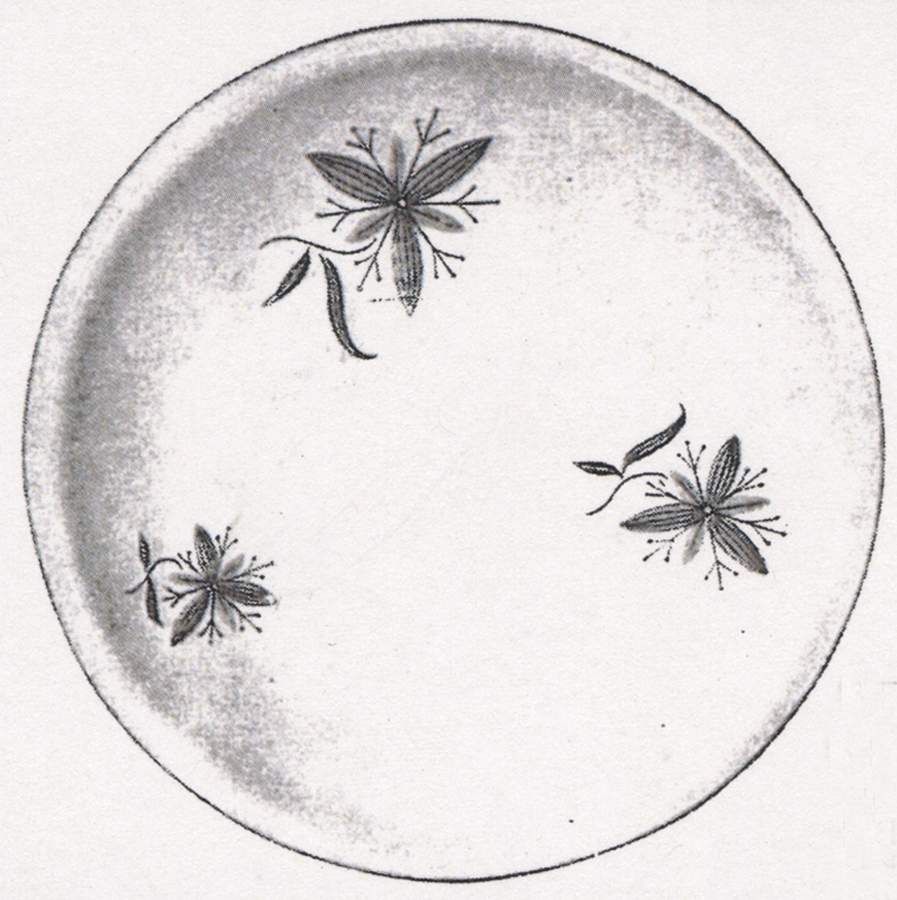 Today Dinner Plate by WS George-1