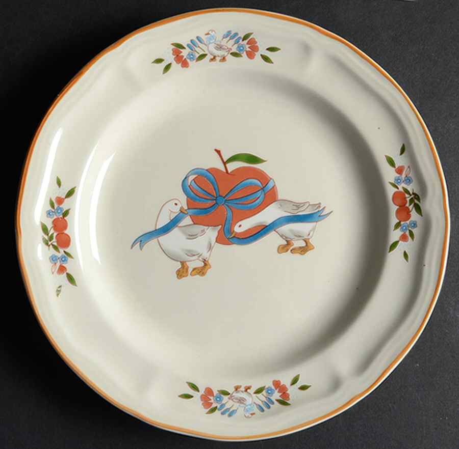 Applejack Salad Plate by Gibson Designs-1
