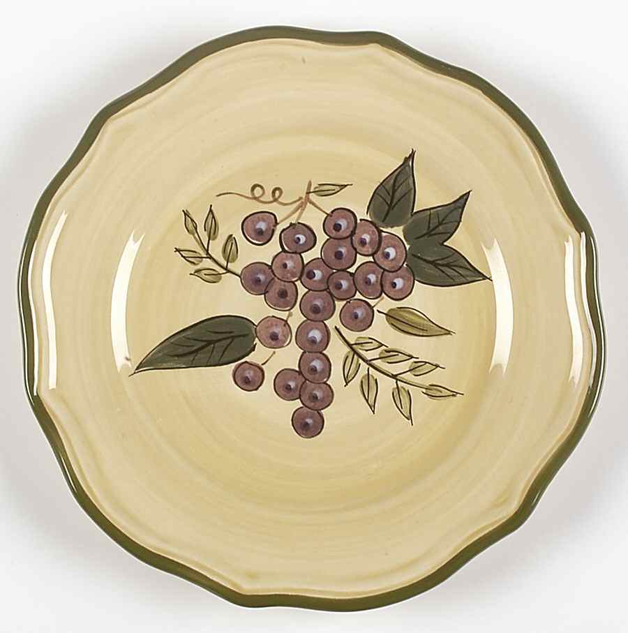 Arabella Salad Plate by Gibson Designs-1