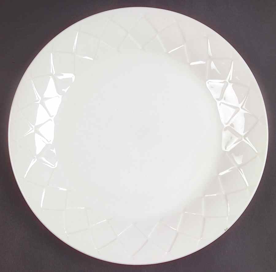 Basket Dinner Plate by Gibson Designs-1