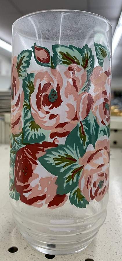 Bouquet Glassware Flat Tumbler by Gibson Designs-1