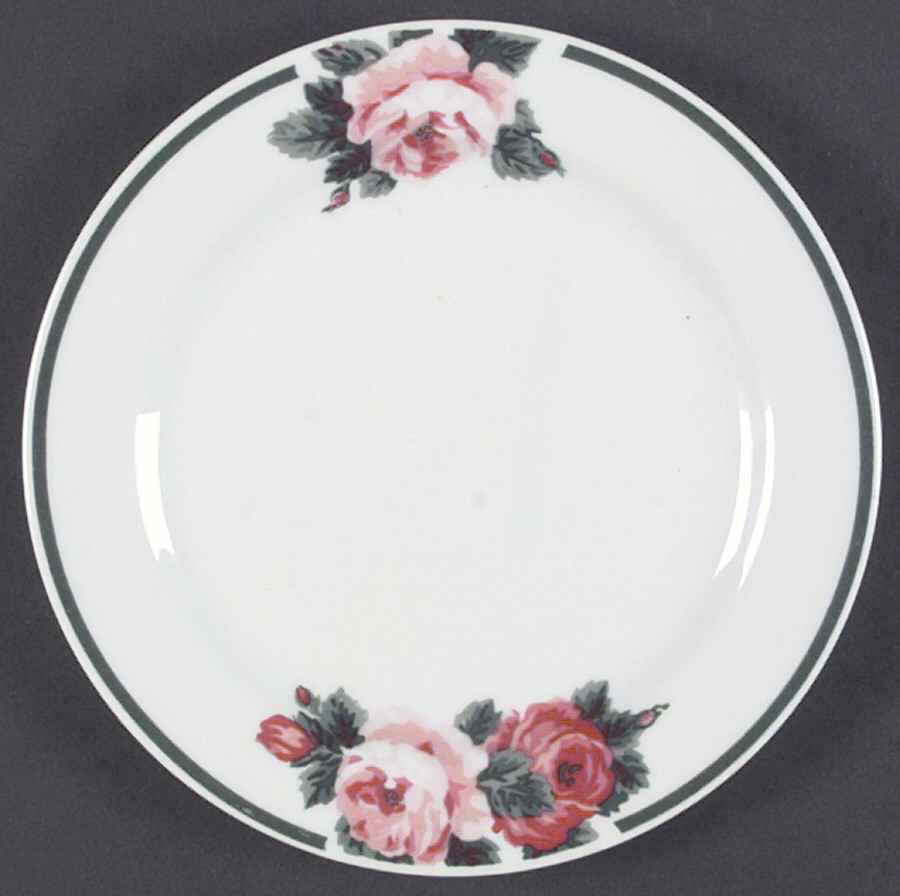 Bouquet Salad Plate by Gibson Designs-1