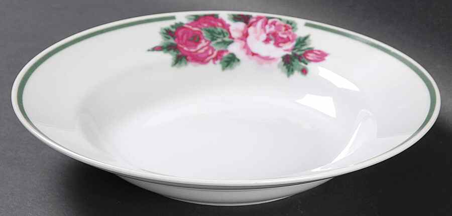 Bouquet Coupe Soup Bowl by Gibson Designs-1
