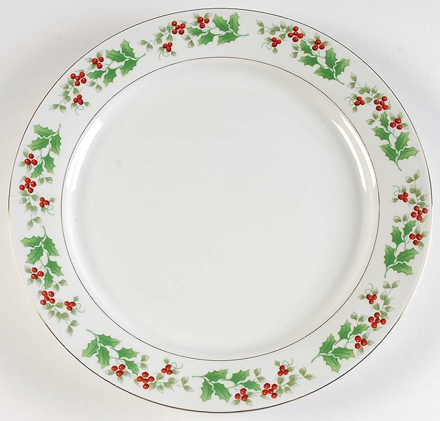 Christmas Charm-Delight-Holiday-Harmony 12" Chop Plate (Round Platter) by Gibson Designs-1