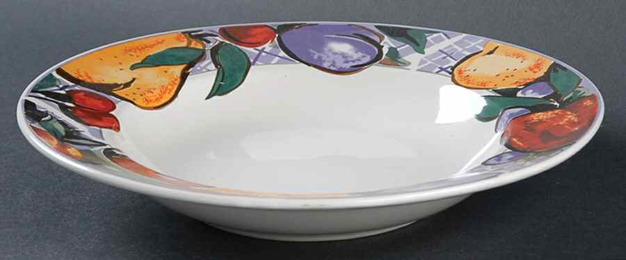 Cornucopia Rim Soup Bowl by Gibson Designs-1