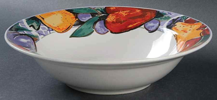 Cornucopia 9" Round Vegetable Bowl by Gibson Designs-1