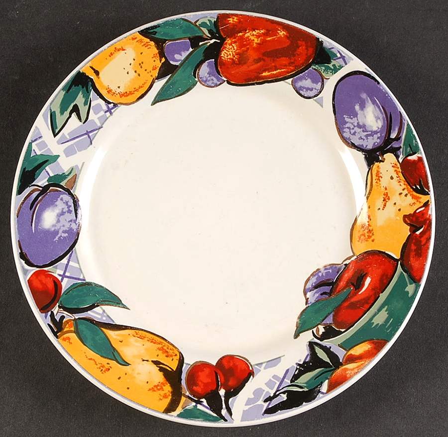 Cornucopia Salad Plate by Gibson Designs-1