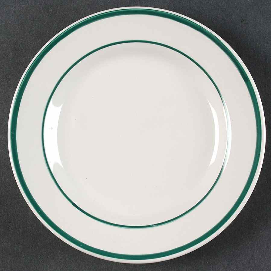 Dura Stone Hunter Green Bread & Butter Plate by Gibson Designs-1