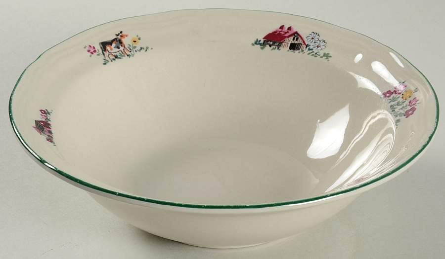 Fairhaven Rim Cereal Bowl by Gibson Designs-1