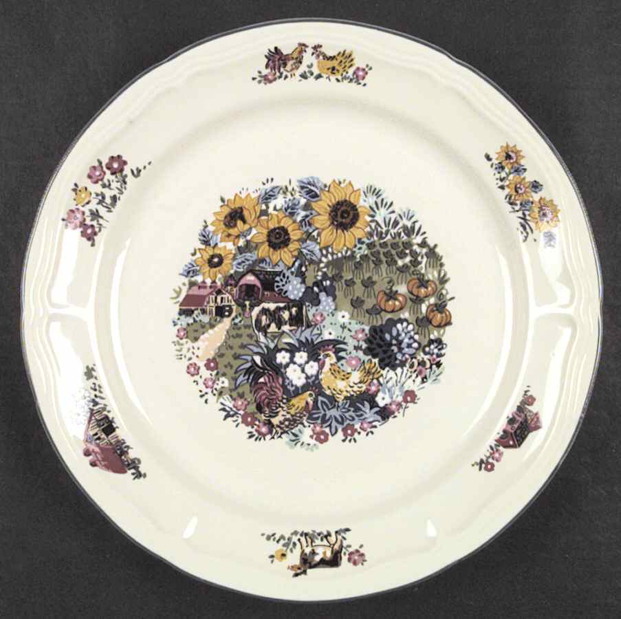 Fairhaven Dinner Plate by Gibson Designs-1