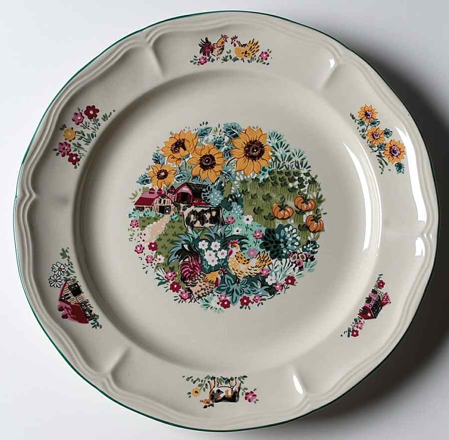 Fairhaven 12" Chop Plate (Round Platter) by Gibson Designs-1