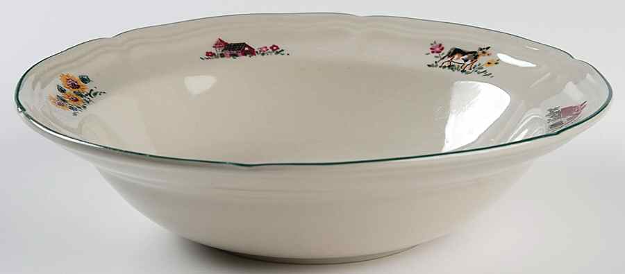 Fairhaven 9" Round Vegetable Bowl by Gibson Designs-1