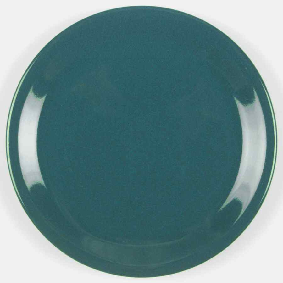Fundamentals Hunter Green Dinner Plate by Gibson Designs-1