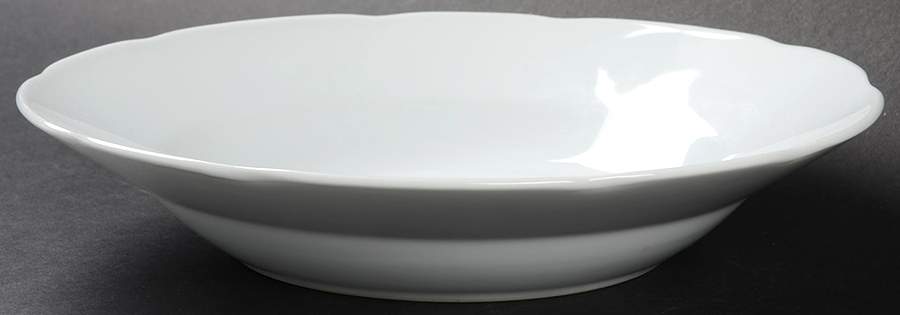 SCALLOP Large Rim Soup Bowl by Gibson Designs-1