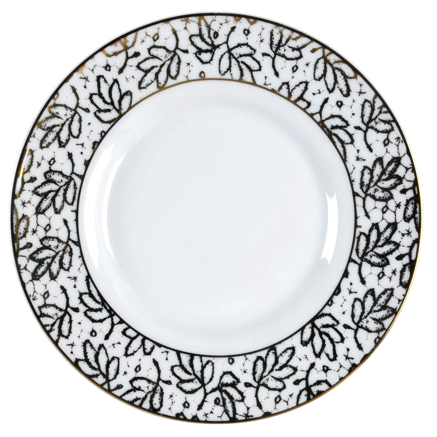 Gold Lace Saucer by Gabbay-1