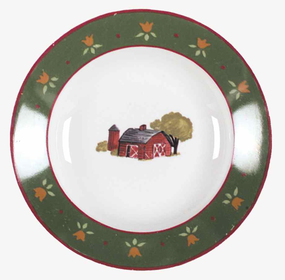 Hickory Haven Coupe Soup Bowl by Gibson Designs-1