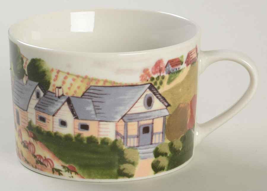 Hickory Haven Flat Cup by Gibson Designs-1
