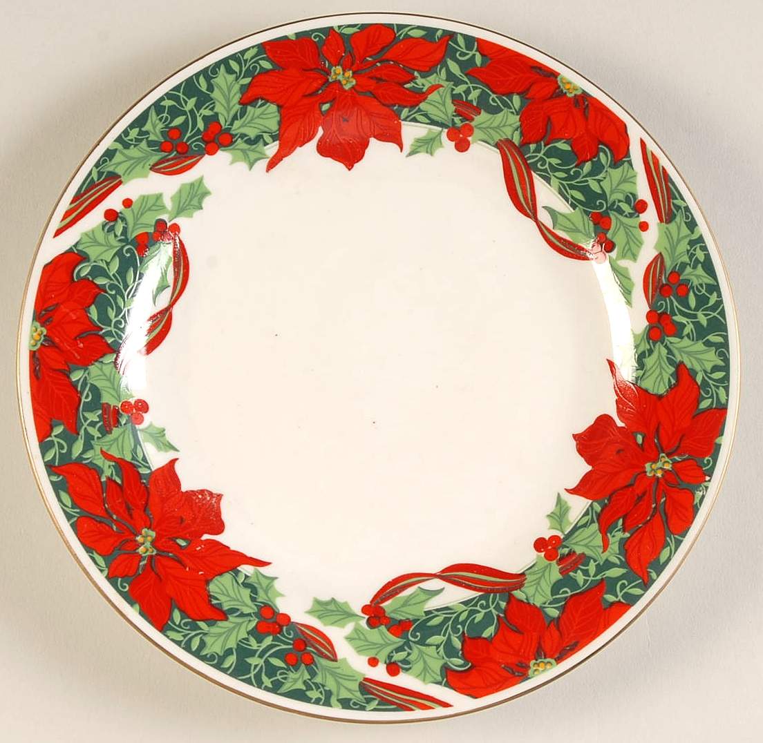 Holidays Salad Plate by Gibson Designs-1
