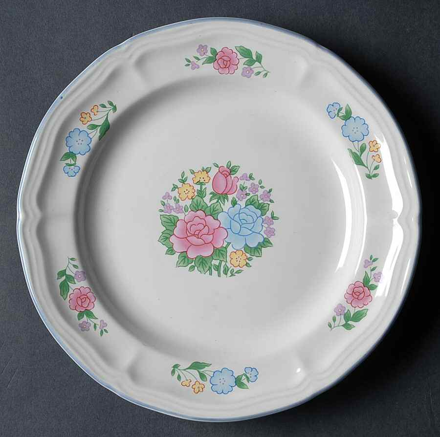 Isabel Salad Plate by Gibson Designs-1