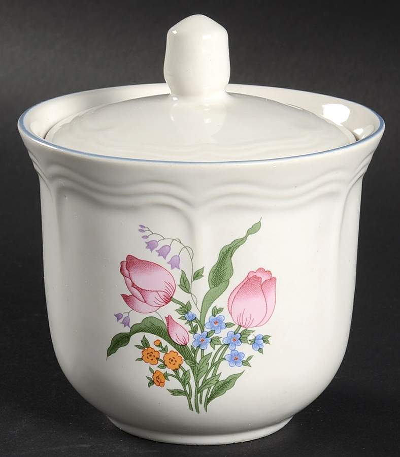 Tivoli Sugar Bowl & Lid by Gibson Designs-1