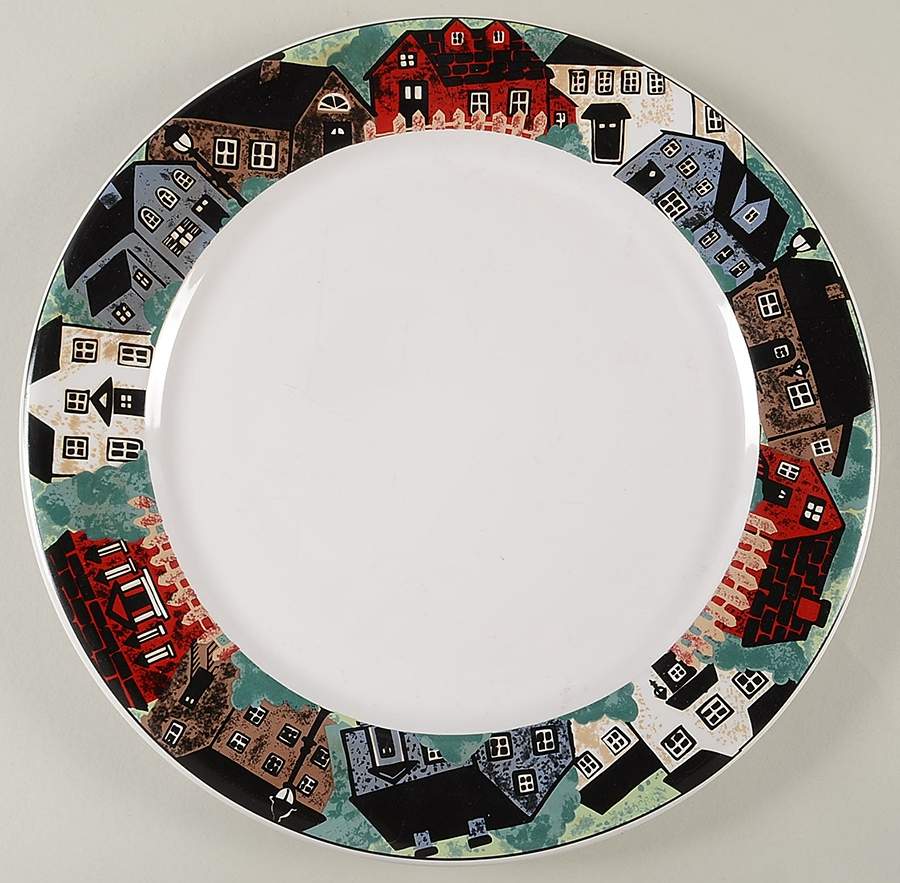 Neighborhood 12" Chop Plate (Round Platter) by Gabbay-1