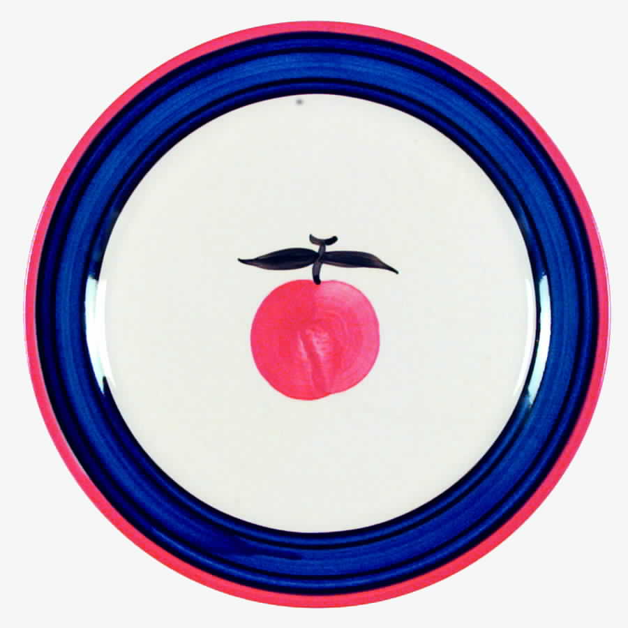 Peaches N Cream Dinner Plate by Gibson Designs-1