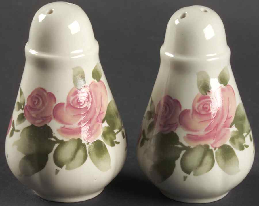 Roseland Salt & Pepper Set by Gibson Designs-1