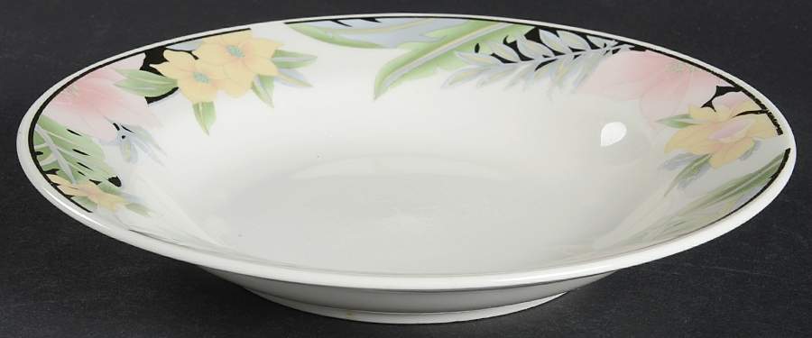 Safari Rim Soup Bowl by Gibson Designs-1