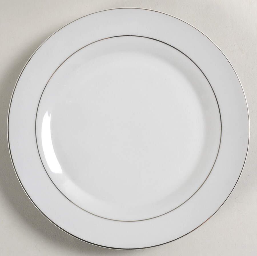 Tuxedo Gold Salad Plate by Gibson Designs-1