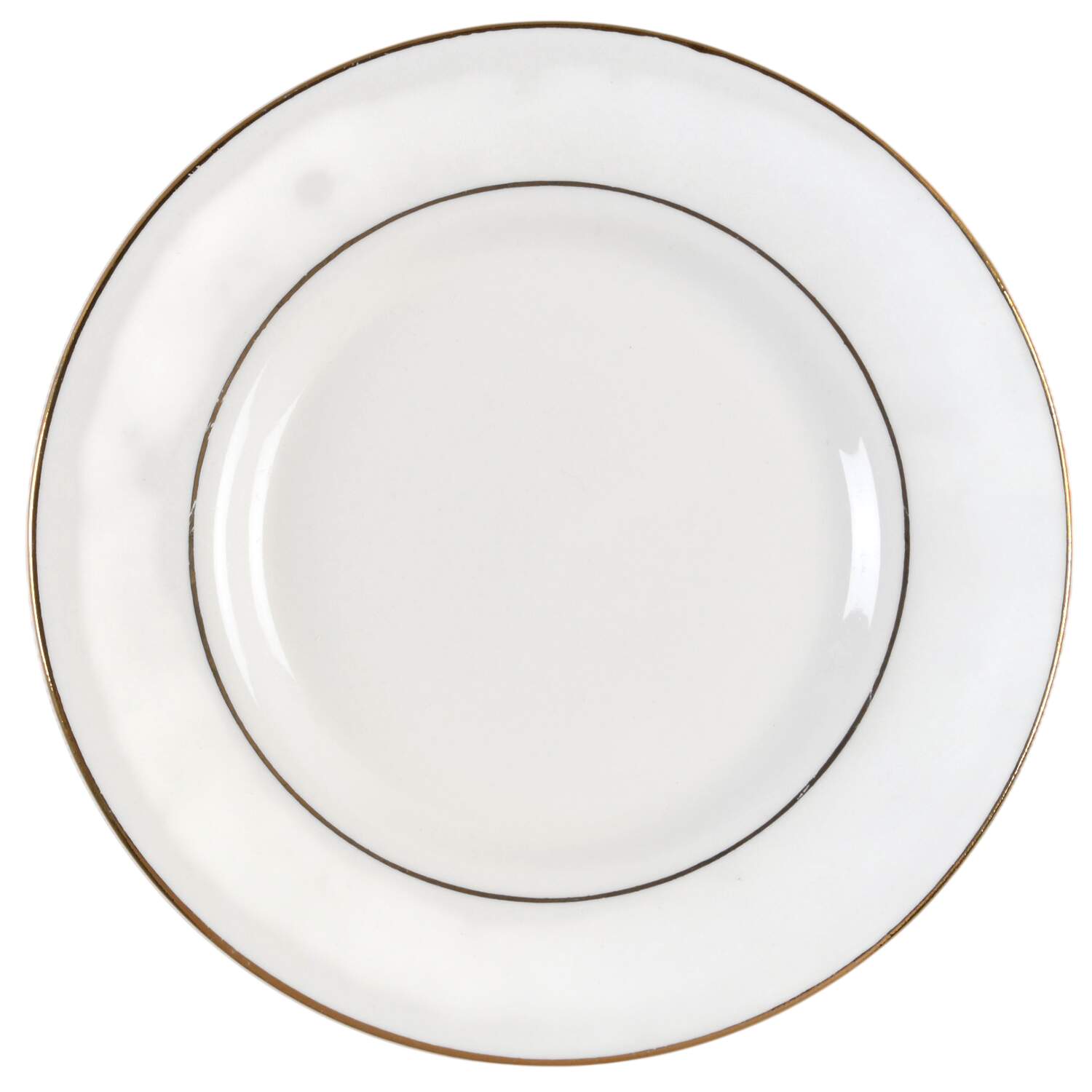 Tuxedo Gold Bread & Butter Plate by Gibson Designs-1