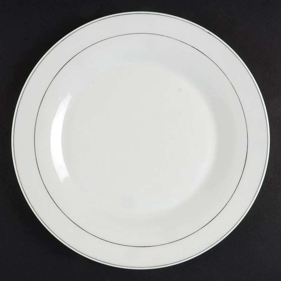Tuxedo Gold Luncheon Plate by Gibson Designs-1