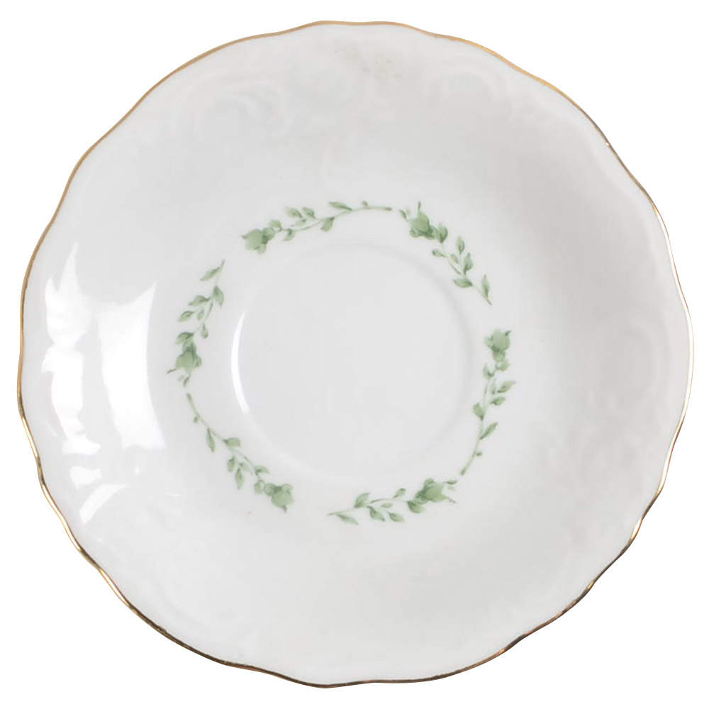 Victorian Rose Saucer by Gibson Designs-1