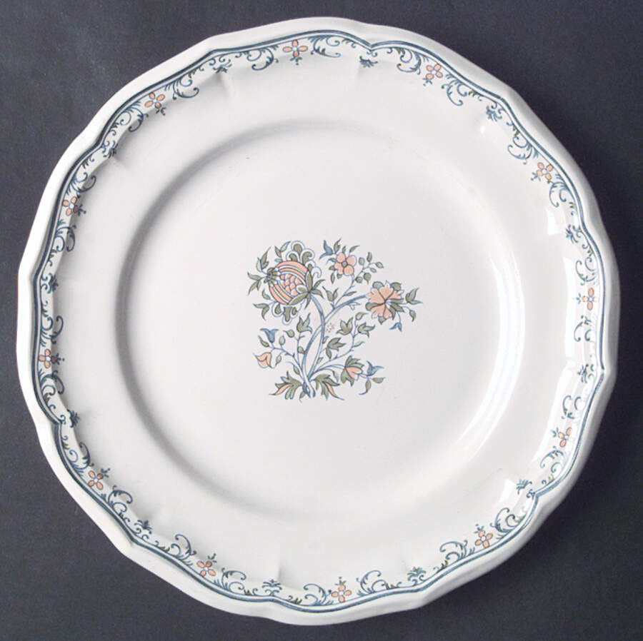 A La Grenade Dinner Plate by Faiencerie De Gien-1