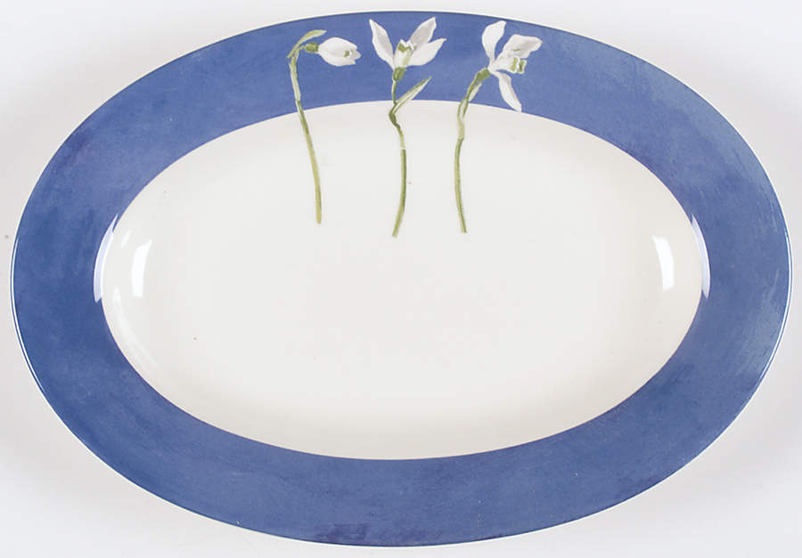 Alice Pickle Dish by Faiencerie De Gien-1