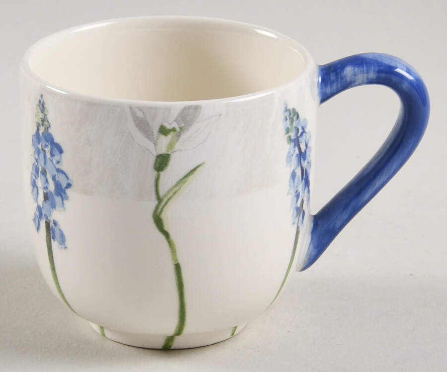 Alice Flat Demitasse Cup by Faiencerie De Gien-1
