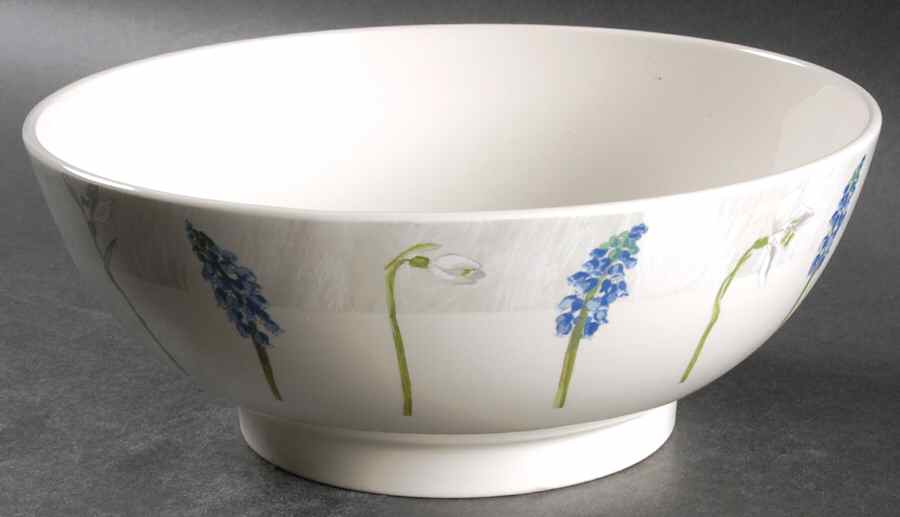 Alice 9" Round Vegetable Bowl by Faiencerie De Gien-1