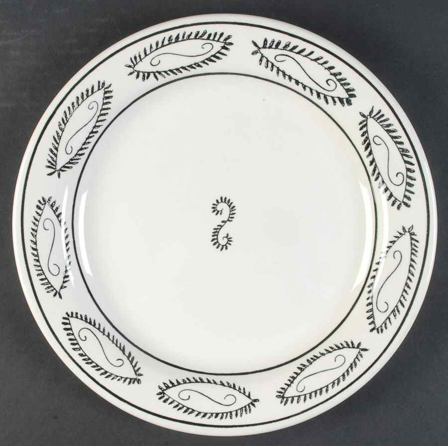 Alize White 12" Chop Plate (Round Platter) by Faiencerie De Gien-1