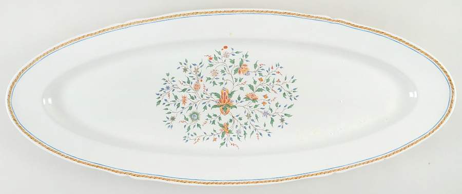 Au Sainfoin 27" Fish Platter by Faiencerie De Gien-1
