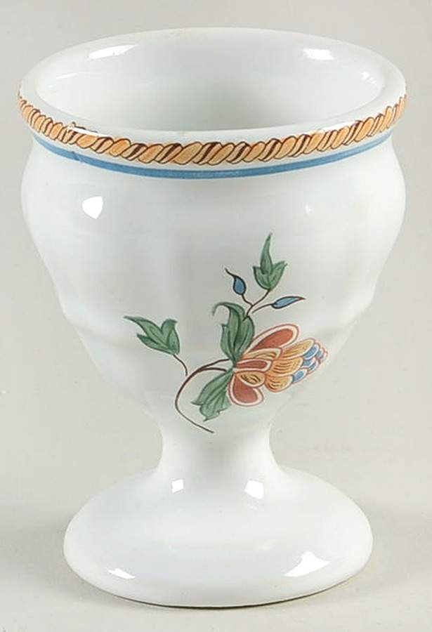 Au Sainfoin Single Egg Cup by Faiencerie De Gien-1
