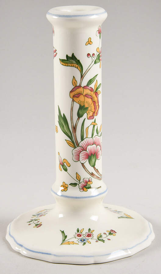 Corne D'Abondance Single Light Candlestick by Faiencerie De Gien-1