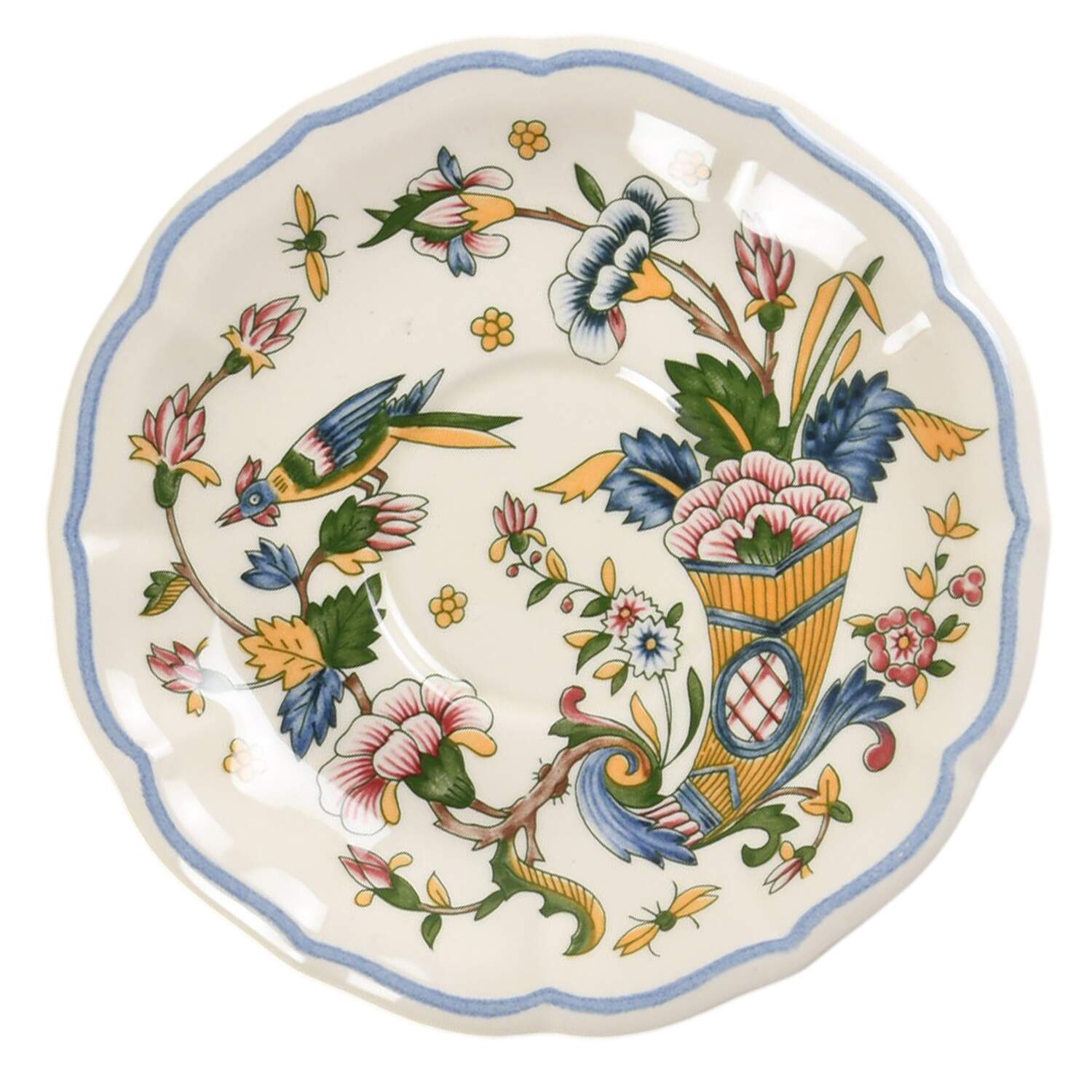 Corne D'Abondance Saucer by Faiencerie De Gien-1