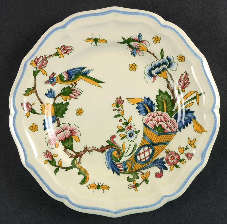 Corne D'Abondance Bread & Butter Plate by Faiencerie De Gien-1