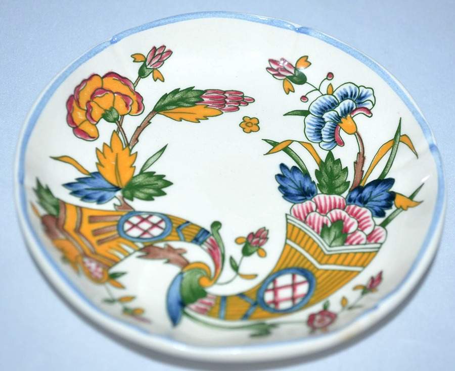 Corne D'Abondance Butter Pat by Faiencerie De Gien-1