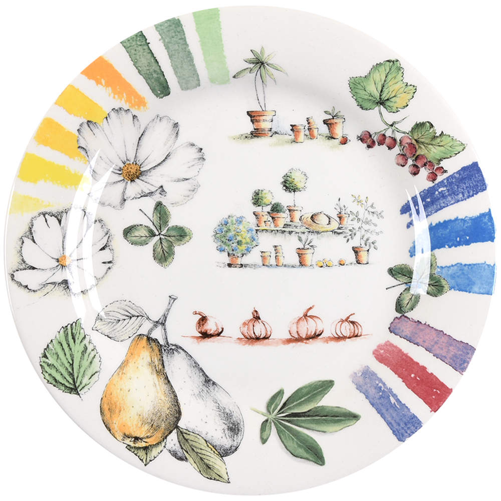 Couleurs Du Temps Bread & Butter Plate by Faiencerie De Gien-1