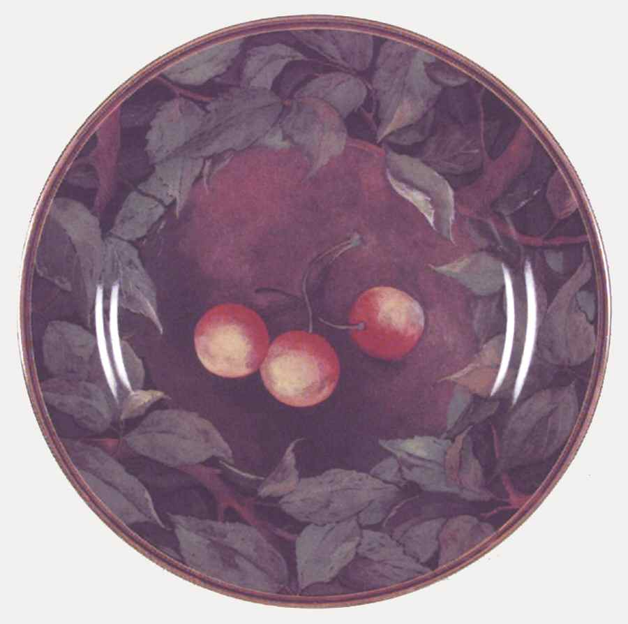 Cueillette Canape Plate by Faiencerie De Gien-1