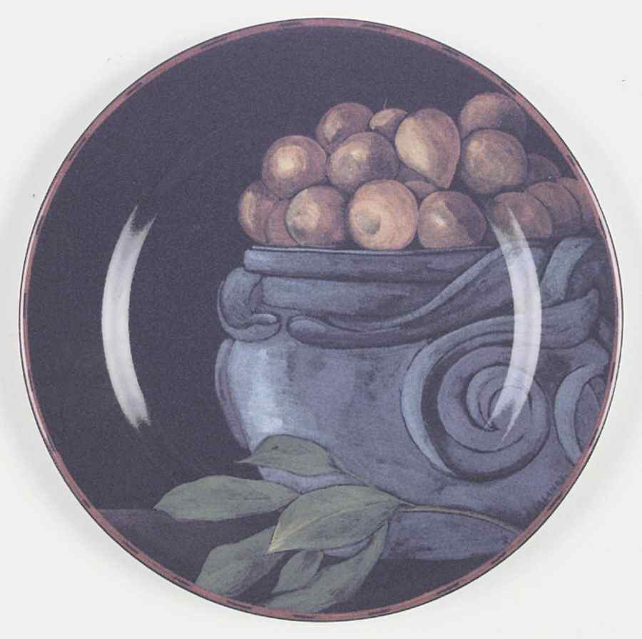 Cueillette Salad Plate by Faiencerie De Gien-1